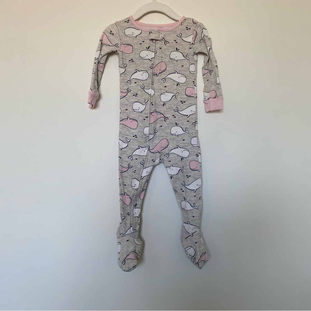 Carter’s whale footie pajamas